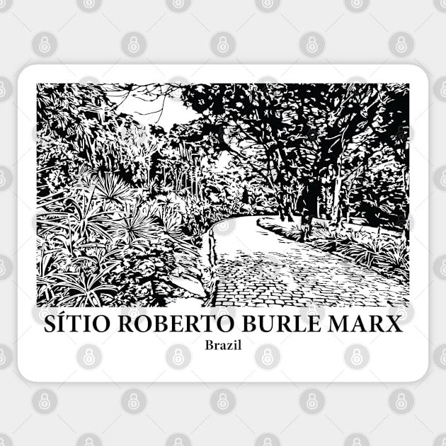 Sítio Roberto Burle Marx - Brazil Sticker by Lakeric